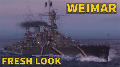 Weimar German Light Cruiser World Of Warships Youtube