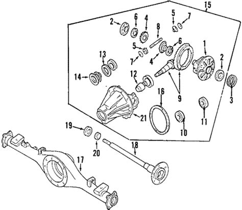 Rear Axle For 1999 Nissan Frontier Planet Nissan