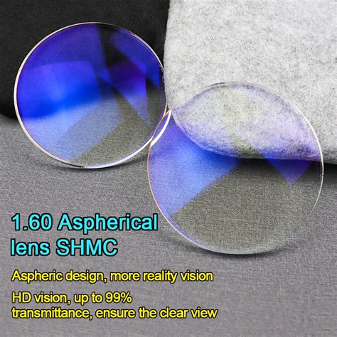 1 61 UV400 SHMC Super Hydrophobic Single Vision Lens Optical Ophthalmic