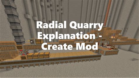 Create Mod Quarry Schematic