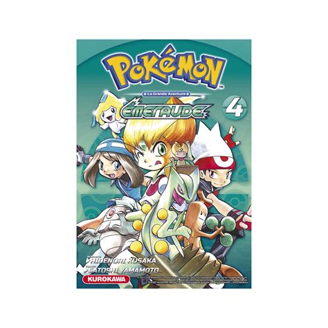 Manga Pokémon Rouge Feu Et Vert Feuille émeraude Tome 4 Kusaka