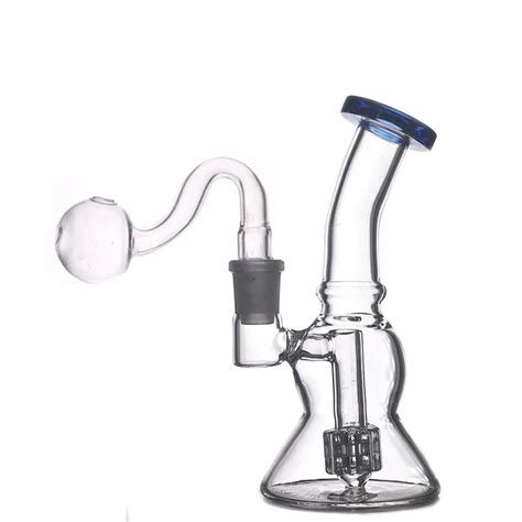 Pocket Glass Oil Burner Bong Dab Rig Hookahs Creative Ashcatcher