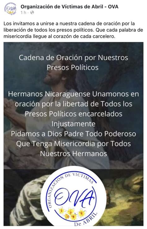 Convocan A «cadena De Oración Por La Libertad De Los Presos Políticos