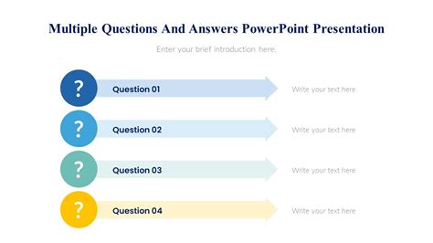 Multiple Questions And Answers PowerPoint Presentation PPTUniverse