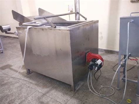 Stainless Steel Continuous Potato Chips Fryer For Industrial Capacity