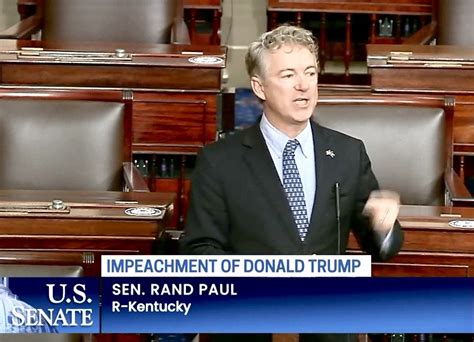 Rand Paul Delivers Scorching Speech Against Democrat Led ‘sham