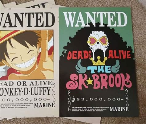 One Piece Wanted Posters Explained 44 OFF