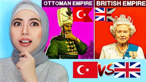 Ottoman Empire Vs British Empire Empires Comparison Youtube