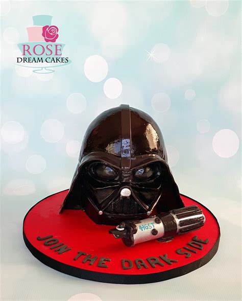 Star Wars Darth Vader Cake Decorated Cake By Rose Dream Cakesdecor