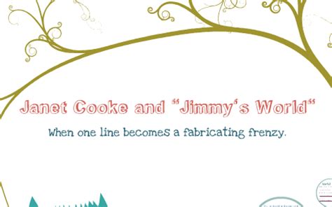 Janet Cooke "Jimmy's World" by Paige Cushman on Prezi