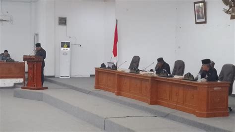 Dprd Bangka Gelar Rapat Paripurna Penetapan Propemperda Tahun