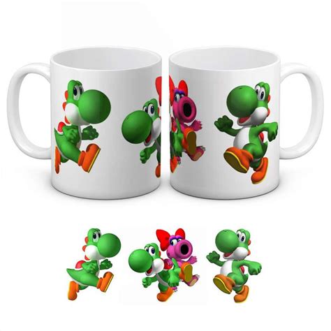 Taza Yoshi Mario Bros