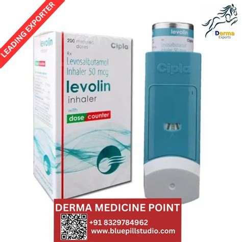 Levolin Levosalbutamol Inhaler 50 Mcg For Asthma Cipla At 400 In Nagpur