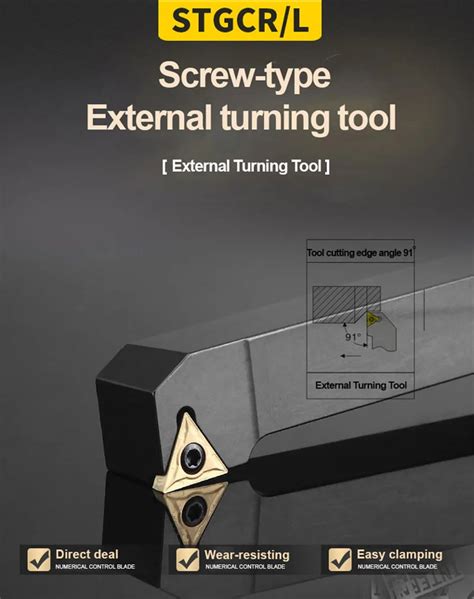 Beyond Stgcr K Mm Lathe Turning Tools Stgcr H Cnc Stgcr