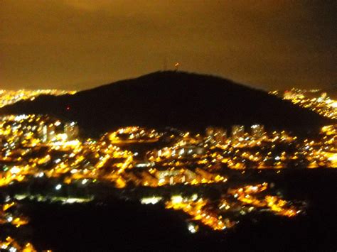 Genting Highland At Night View From Batu Caves Photo