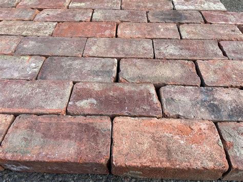 Reclaimed Pressed Red Brick Red Brick Paver £150vat Each Dds