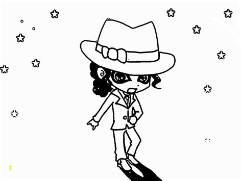 Coloriage Michael Jackson Pour Enfants T L Charger Et Imprimer