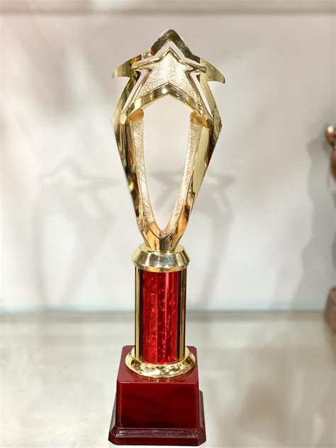 Inch Brass Star Award Trophy At Rs Piece Award Trophy In