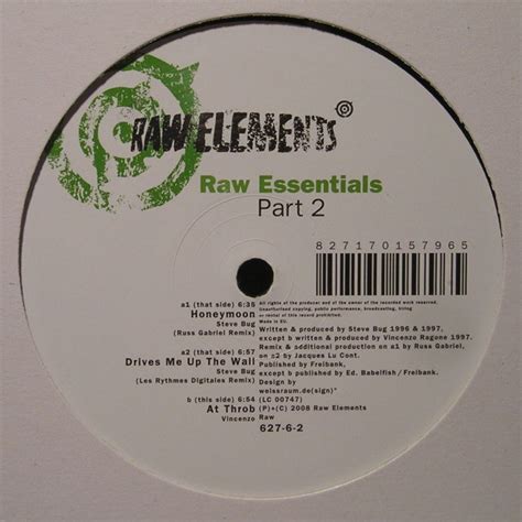 Various - Raw Essentials Part 2 | Releases | Discogs