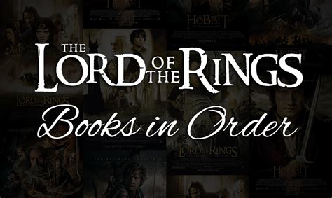 2 Ways to Read Lord of the Rings Books in Order by J.R.R. Tolkien