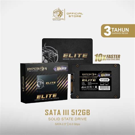 Jual Imperion Elite Ssd Solid State Drive Sata Gb New Generation