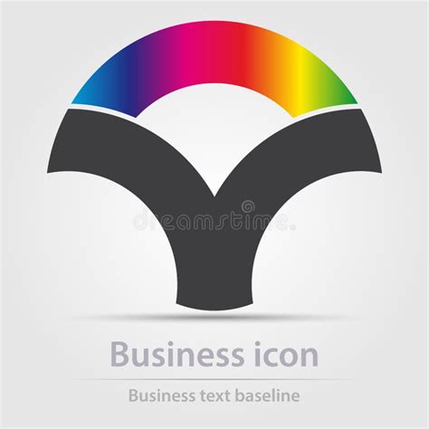 Originally Designed Vector Color Business Icon Stock Vector