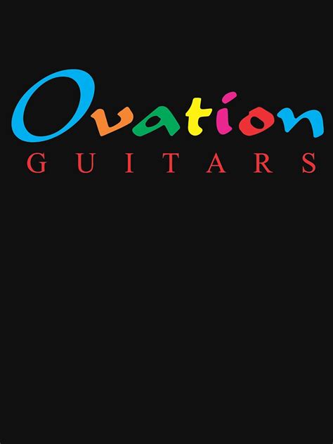 Ovation Guitars T Shirt For Sale By Ebeling Redbubble Ovation T