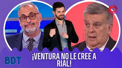 ¡luis Ventura Le Sigue Pegando A Jorge Rial No Le Creo Lo De Los 10 Minutos Muerto