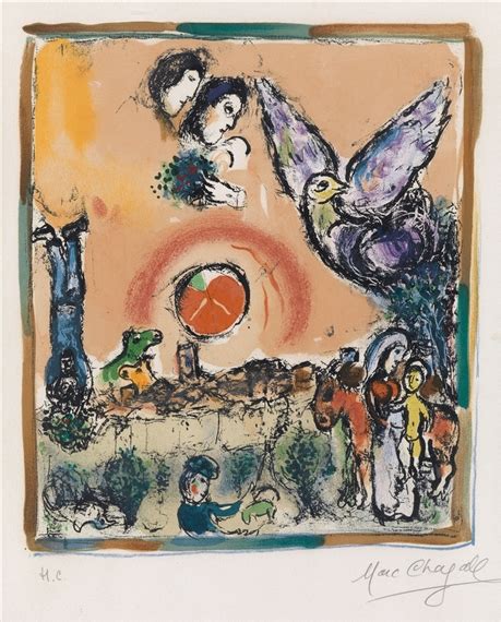 Marc Chagall Composition Champ Tre Mutualart