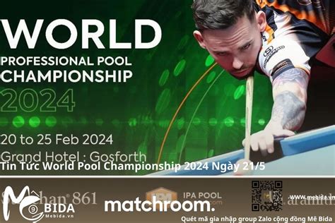 Cơ Thủ Việt Nam Tham Dự World Pool Championship 2024