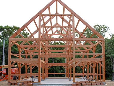 Post Beam Barns Timber Frame Barns Mortise And Tenon Barns 53 Off