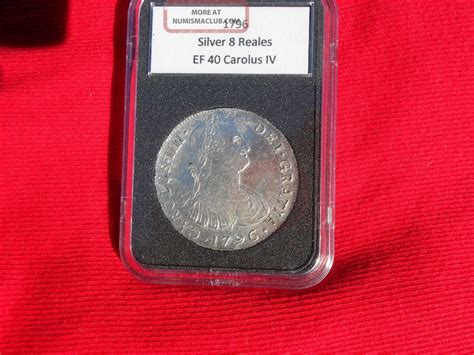 1796 Spanish, Bright Silver Colonial Eight Reales. Rare Lima