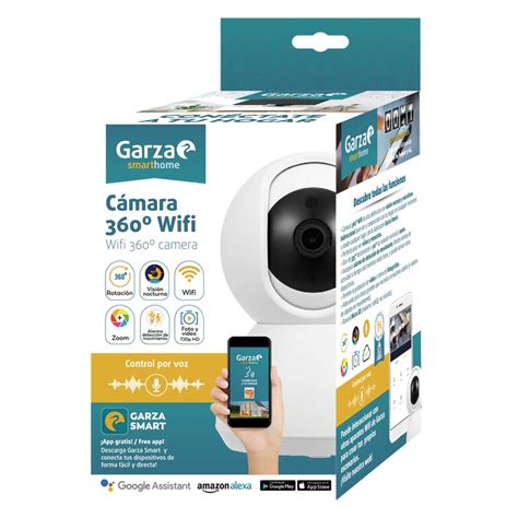 Caméra IP Wifi 360º 720P Hd Garza BRYCUS