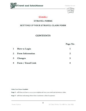 Fillable Online Stage 1 Setting Up Your Claim Form East Riding Of