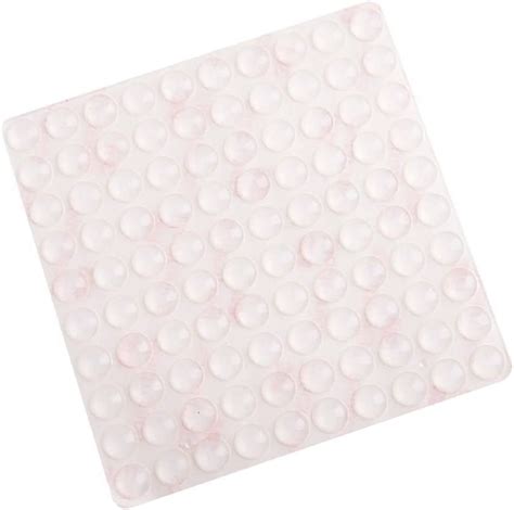 Silicone Feet Pads Round Small Clear Adhesive Self Stick Soft Close