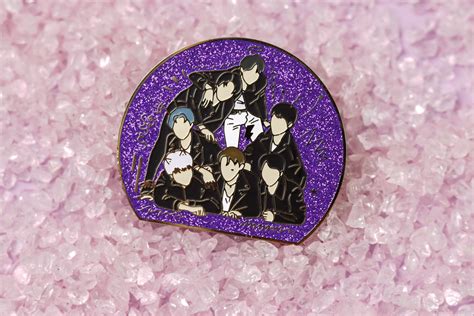 In Stock Bts Exclusive Pins Bangtan Boys Kpop Enamel Pin Etsy