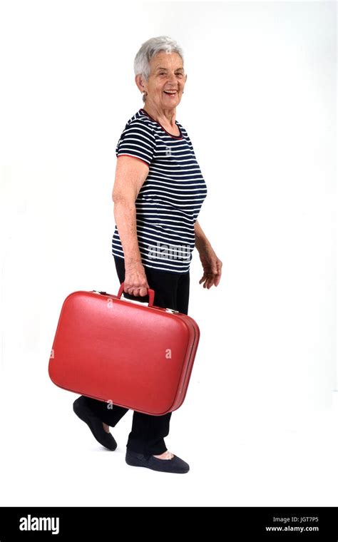 old woman travel Stock Photo - Alamy