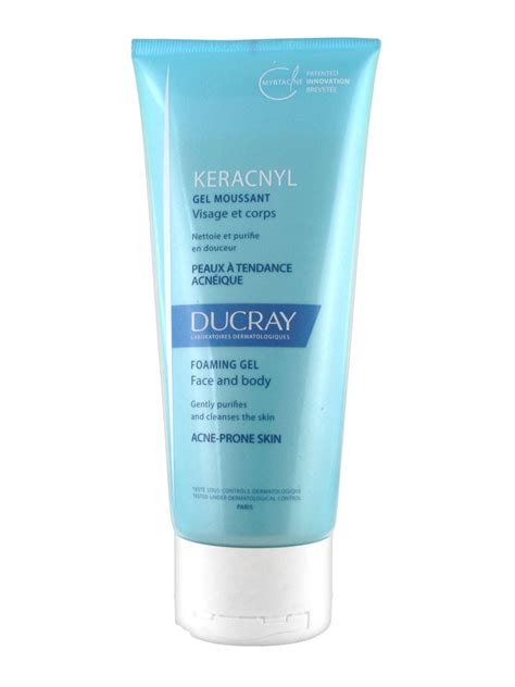 Ducray Keracnyl Gel Moussant Visage Et Corps 200 ml