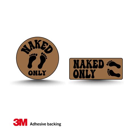 Naked Feet No Shoes On Boat EVA Sign