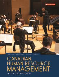 Canadian Human Resource Management Th Edition