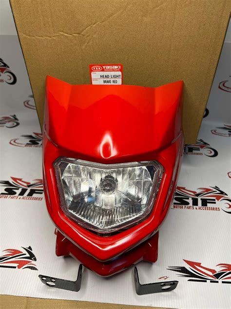 HEADLIGHT ASSY HONDA XRM BRAVO RED YSK BRAND Lazada PH