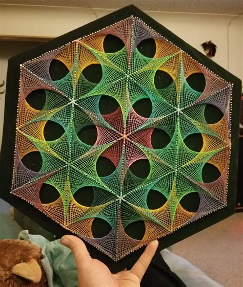 Geometric String Art Rgeometryisneat