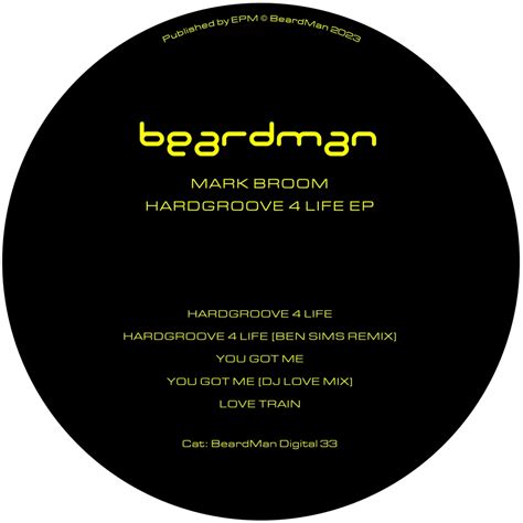 Mark Broom returns to Beard Man with 'Hardgroove 4 Life EP' inc. Ben ...