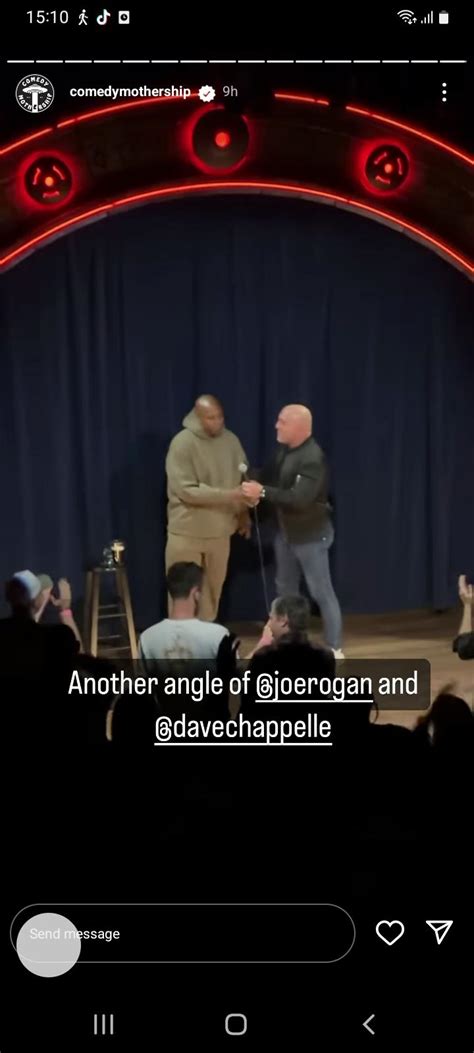 Dave Chappelle with Joe rogan in the new comedy club : r/JoeRogan