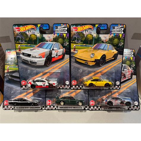 現貨Hotwheels 風火輪 HOT WHEELS 林蔭大道系列 一套5款 81 85號 蝦皮購物