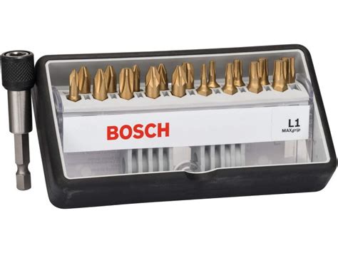 BOSCH 18 1 delni set Robust Line bitova odvrtača L Max Grip 25 mm 18 1