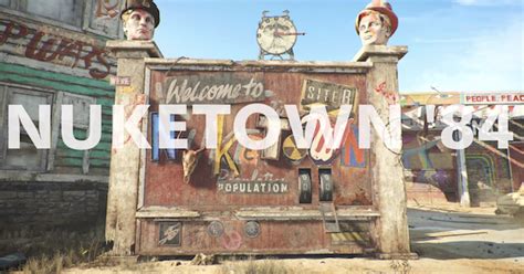 Nuketown Map Layout