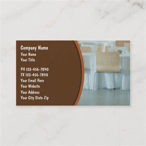 Catering Business Cards_2 Business Card | Zazzle.com