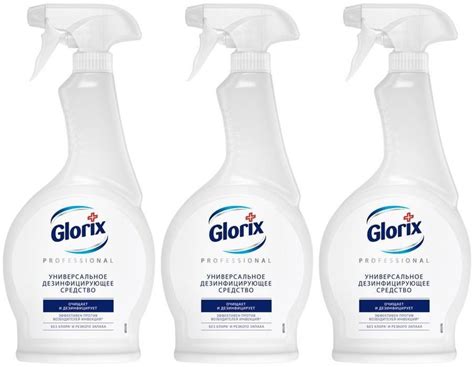 Glorix Средство дезинфицирующее для поверхностей Универсальное, 500 мл ...