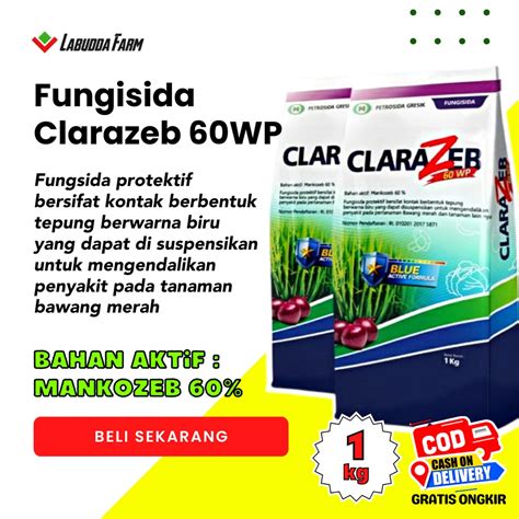 Jual Fungisida Clarazeb Blue Wp Kg Fungisida Mankozeb Mancozeb